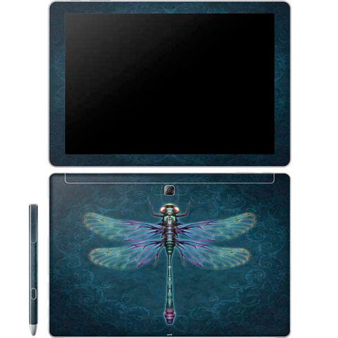 Brigid Ashwood Mystical Dragonfly Galaxy Book 12in Skin